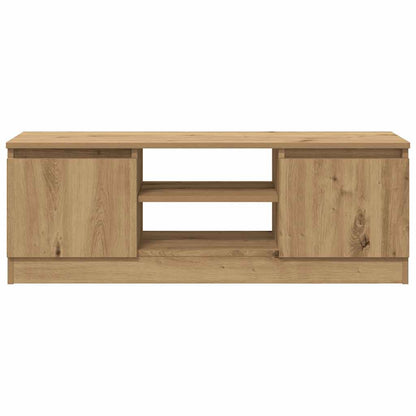 TV Cabinet Artisan Oak 102x30x36 cm Engineered Wood