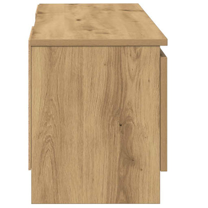 TV Cabinet Artisan Oak 102x30x36 cm Engineered Wood