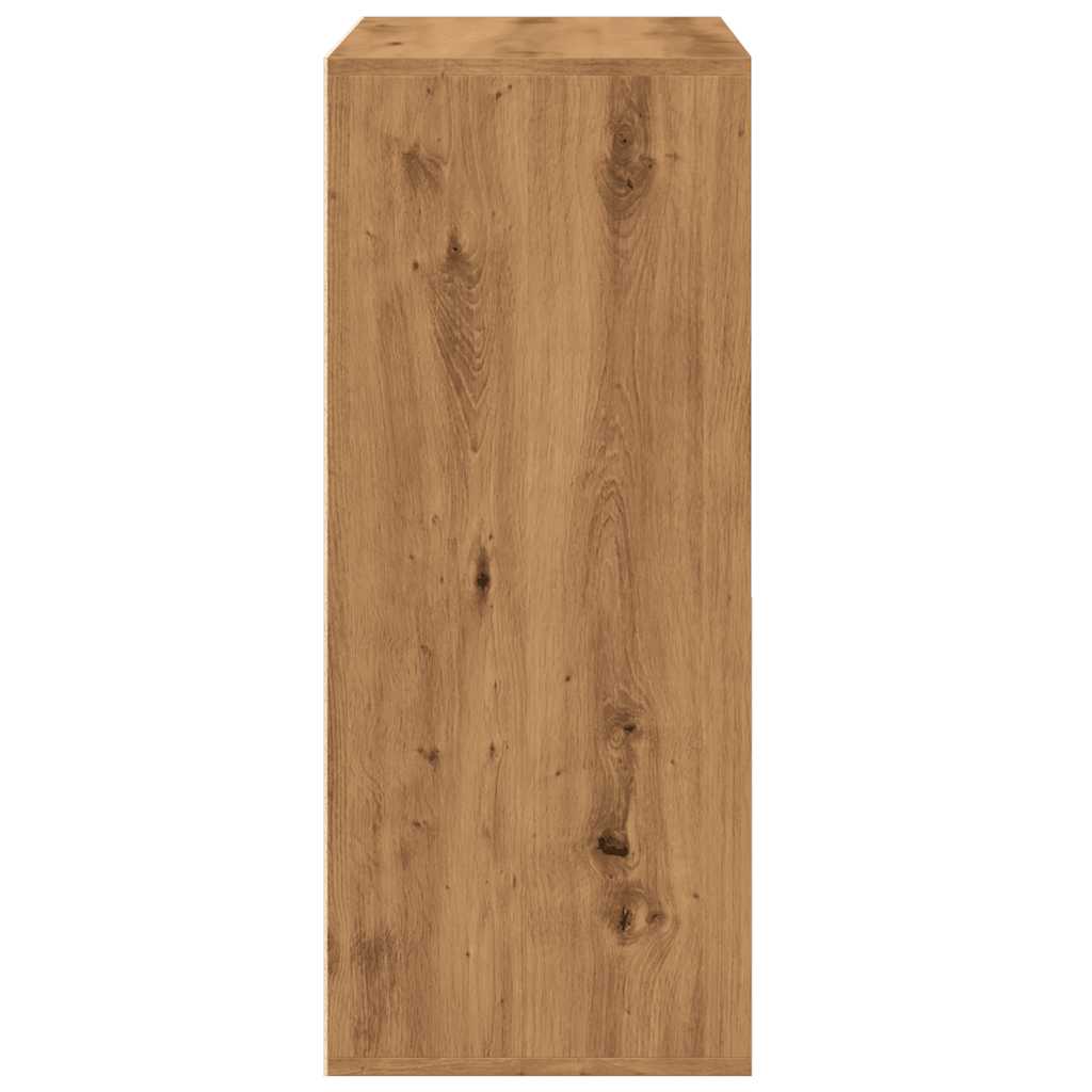 Shoe Cabinet Artisan Oak 60x35x84 cm Engineered Wood