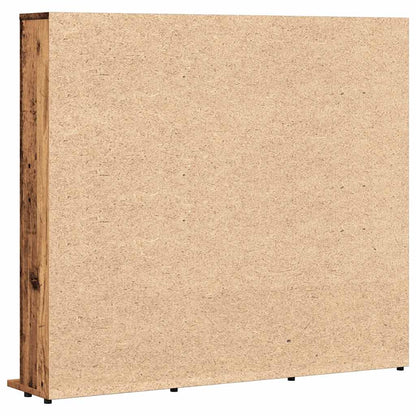 CD Cabinet Old Wood 100x23x89.5 cm Engineered Wood