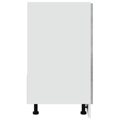 Sink Bottom Cabinet Lyon Concrete Grey 80x46x81.5 cm Engineered Wood