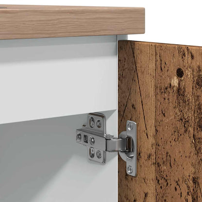 Sink Bottom Cabinet Lyon Old Wood 80x46x81.5 cm Engineered Wood