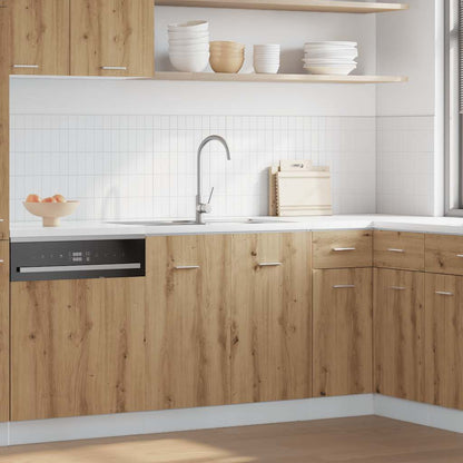 Sink Bottom Cabinet Lyon Artisan Oak 80x46x81.5 cm Engineered Wood