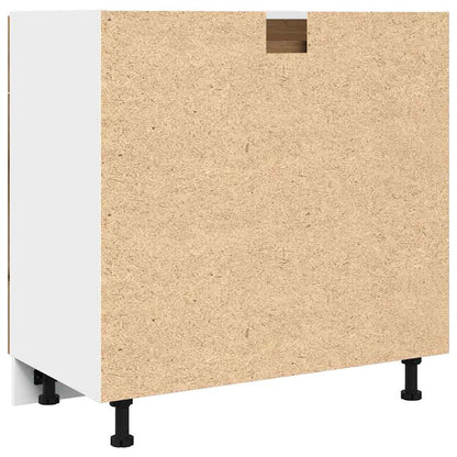 Drawer Bottom Cabinet Lyon Artisan Oak 80x46x81.5 cm Engineered Wood