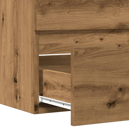 Bathroom Cabinet Artisan Oak 60x38.5x45 cm Engineered Wood