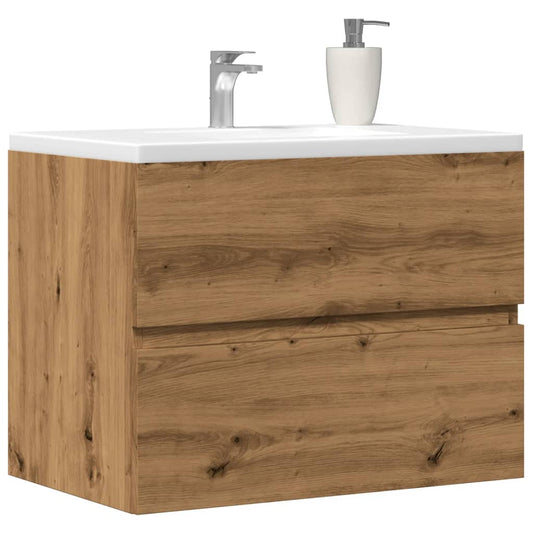 Bathroom Cabinet Artisan Oak 60x38.5x45 cm Engineered Wood
