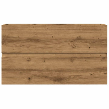 Sink Cabinet Artisian Oak 90x38.5x45 cm Engineered Wood