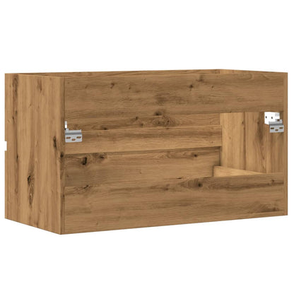 Sink Cabinet Artisian Oak 90x38.5x45 cm Engineered Wood