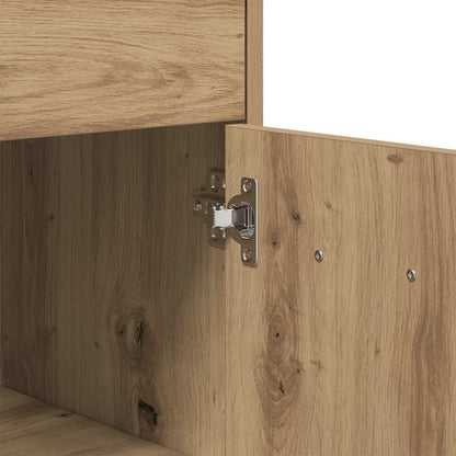 Bathroom Cabinet Artisan Oak 60x33x80 cm Engineered Wood