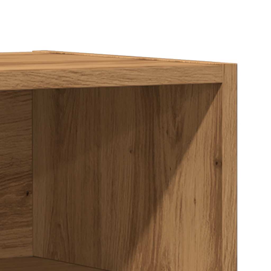 Bedside Cabinet Artisan Oak 40x30x50 cm Engineered Wood