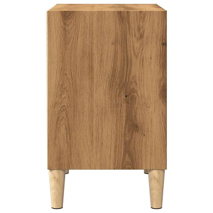 Bedside Cabinets 2 pcs Artisan Oak 40x30x50 cm Engineered Wood