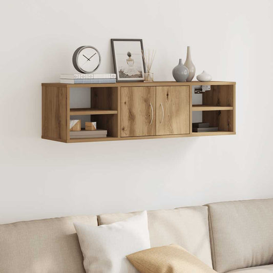 Wall Cabinet Artisan Oak 101x30x29 cm Engineered Wood