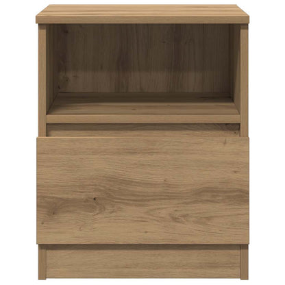 Bedside Cabinet Artisan Oak 40x40x50 cm Engineered Wood