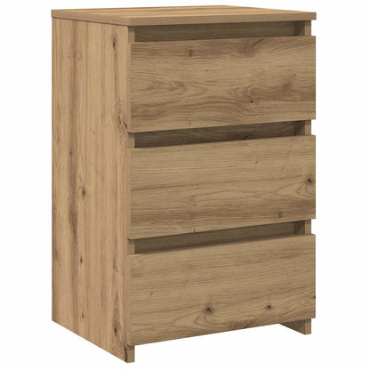 Bedside Cabinets 2 pcs Artisan Oak 40x35x62.5 cm Engineered Wood