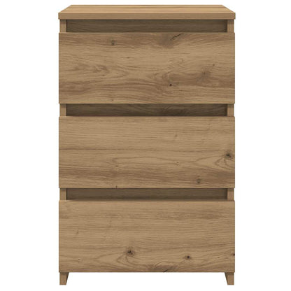 Bedside Cabinets 2 pcs Artisan Oak 40x35x62.5 cm Engineered Wood