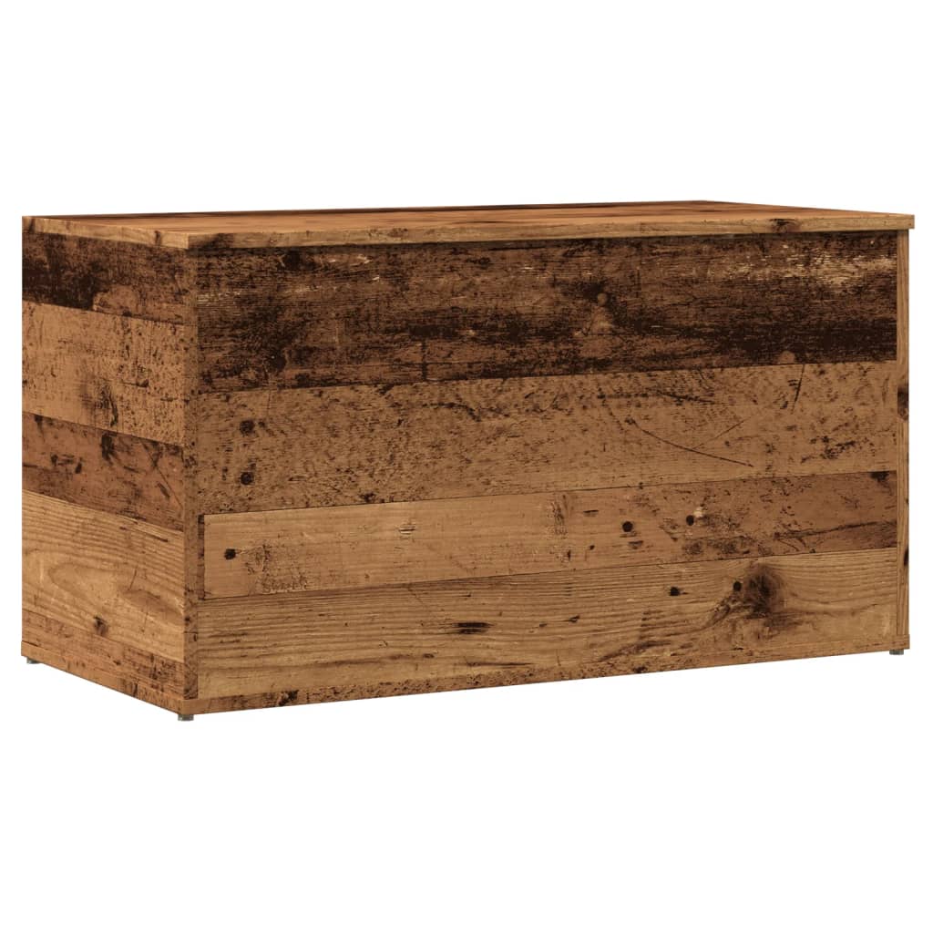 Storage Chest Old Wood 84x42x46 cm Engineered Wood
