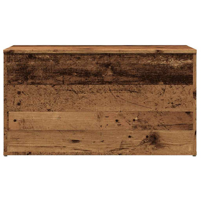 Storage Chest Old Wood 84x42x46 cm Engineered Wood