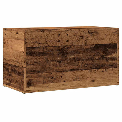 Storage Chest Old Wood 84x42x46 cm Engineered Wood