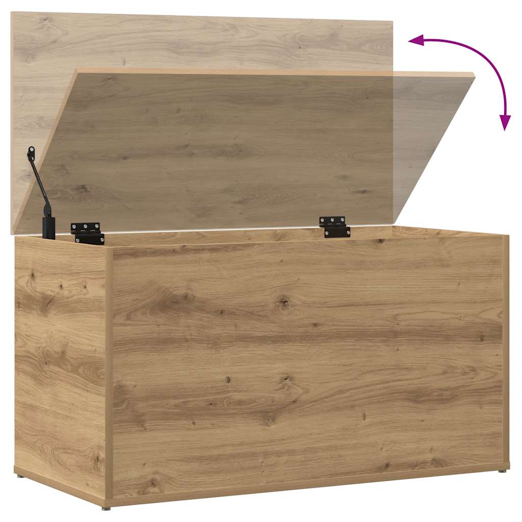 Storage Chest Artisan Oak 84x42x46 cm Engineered Wood
