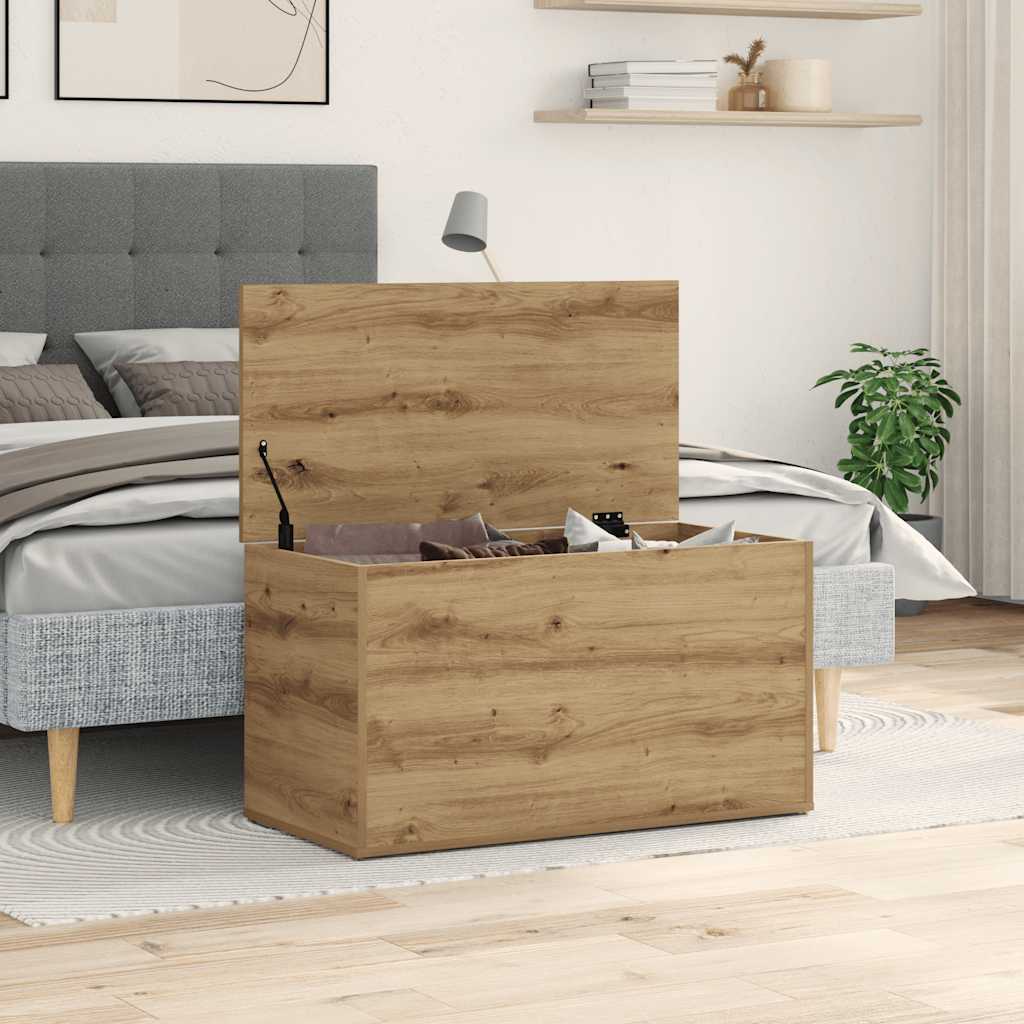 Storage Chest Artisan Oak 84x42x46 cm Engineered Wood