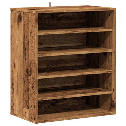 Shoe Cabinet Old Wood 60x35x70 cm Engineered Wood
