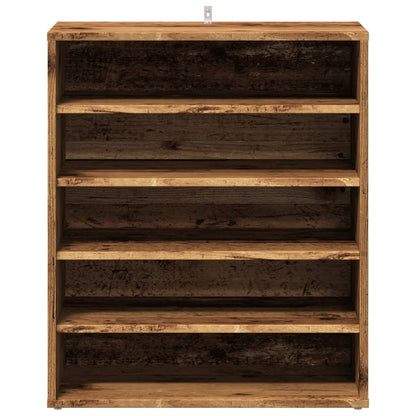 Shoe Cabinet Old Wood 60x35x70 cm Engineered Wood