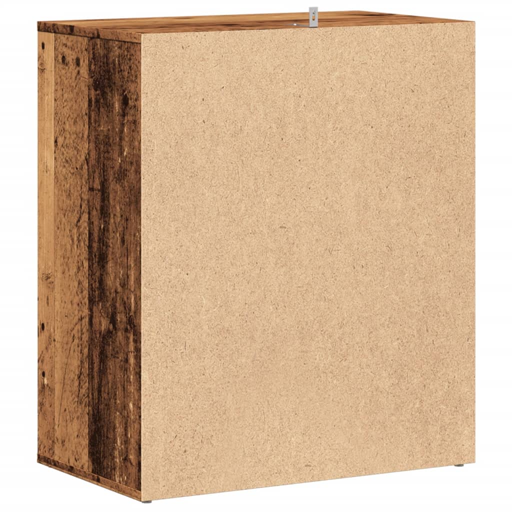 Shoe Cabinet Old Wood 60x35x70 cm Engineered Wood