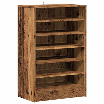 Shoe Cabinet Old Wood 60x35x92 cm Engineered Wood