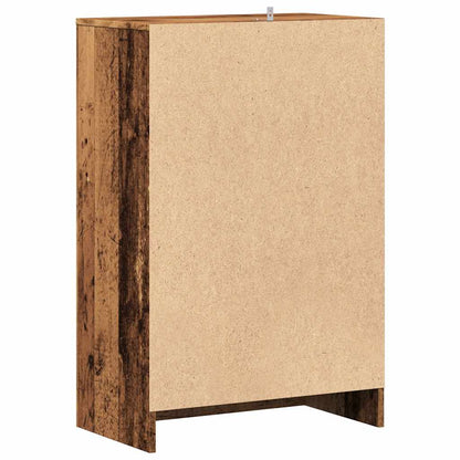 Shoe Cabinet Old Wood 60x35x92 cm Engineered Wood