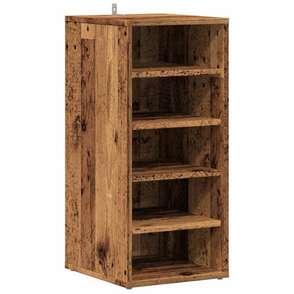 Shoe Cabinet Old Wood 32x35x70 cm Engineered Wood