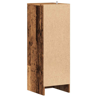 Shoe Cabinet Old Wood 32x35x92 cm Engineered Wood