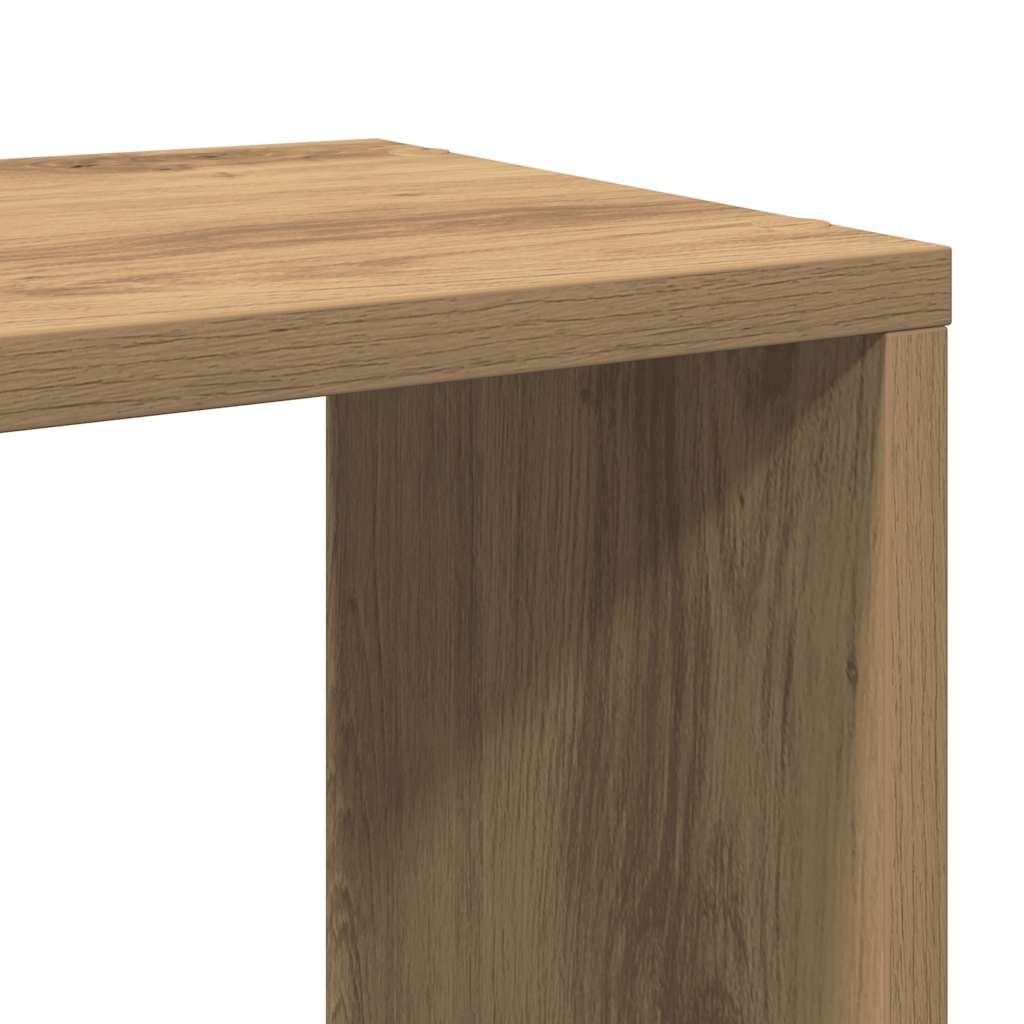TV Cabinet Artisian Oak 60x24x32cm Engineered Wood