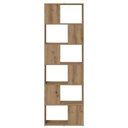 Book Cabinet/Room Divider Artisian Oak 60x24x186 cm