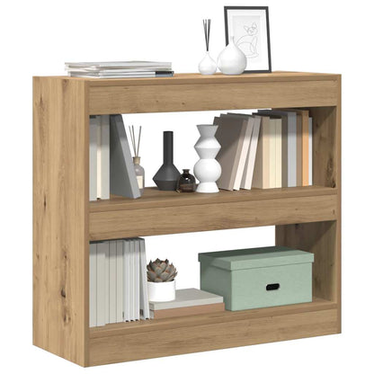 Book Cabinet/Room Divider Artisan Oak 80x30x72 cm