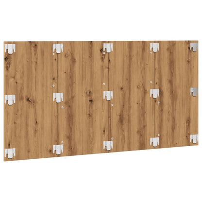 Bed Headboard Artisan Oak 160x1.5x80 cm Engineered Wood