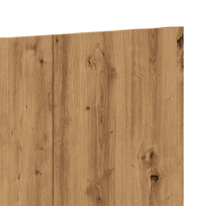 Bed Headboard Artisan Oak 200x1.5x80 cm Engineered Wood