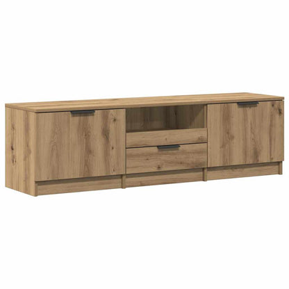 TV Cabinet Artisan Oak 140x35x40 cm Engineered Wood