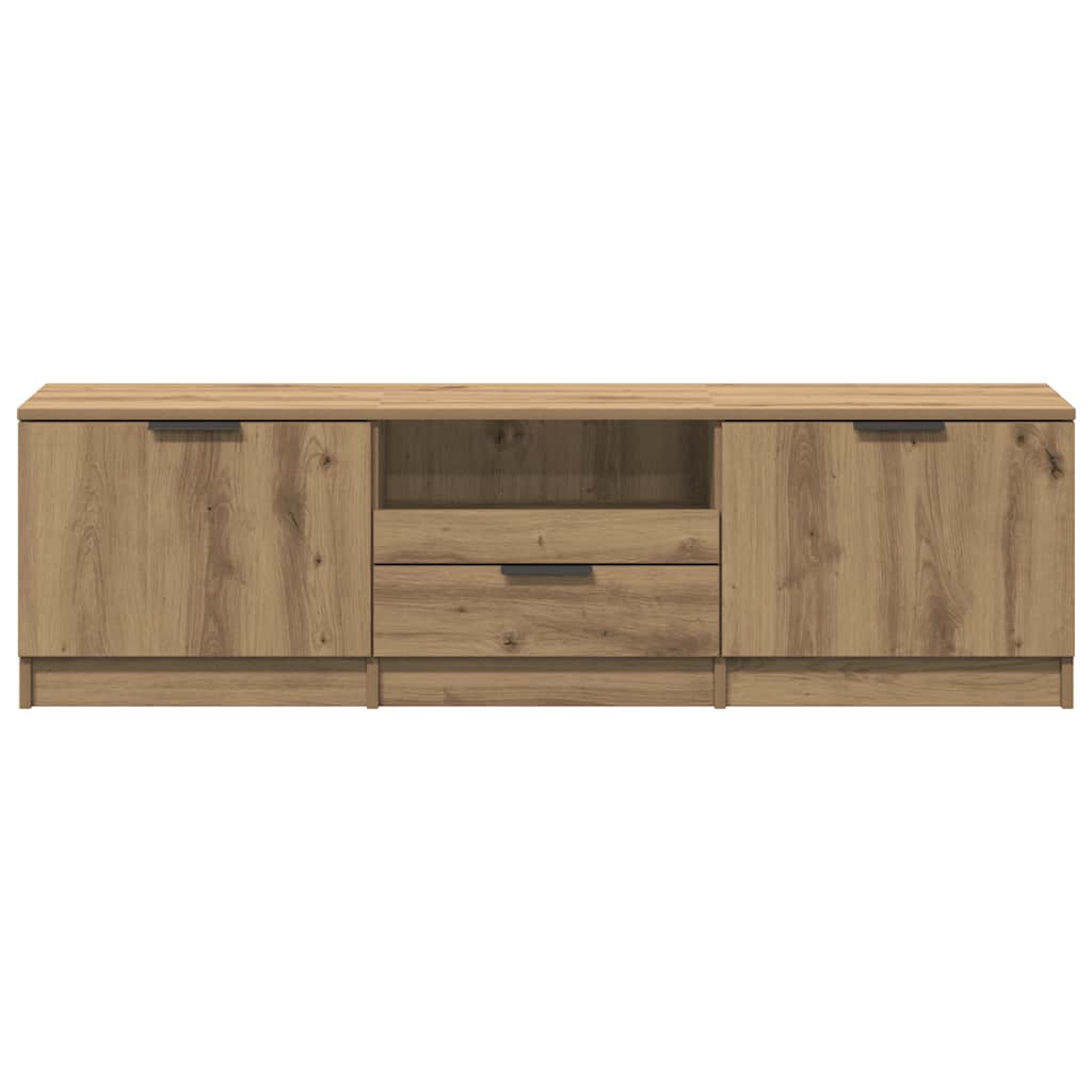 TV Cabinet Artisan Oak 140x35x40 cm Engineered Wood