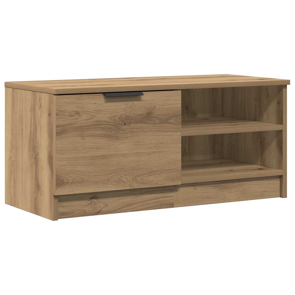 TV Cabinet Artisan Oak 80x35x36.5 cm Engineered Wood