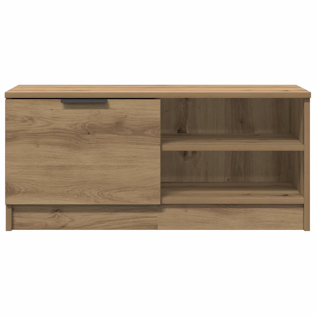 TV Cabinet Artisan Oak 80x35x36.5 cm Engineered Wood