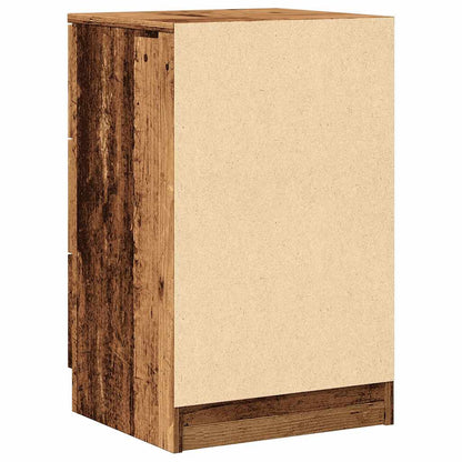 Bedside Cabinet Old Wood 40x36x65 cm Engineered Wood