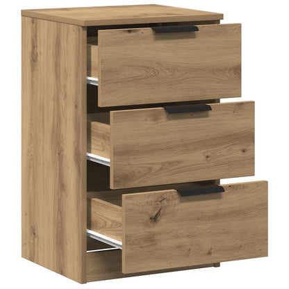 Bedside Cabinets 2 pcs Artisan Oak 40x36x65 cm Engineered Wood