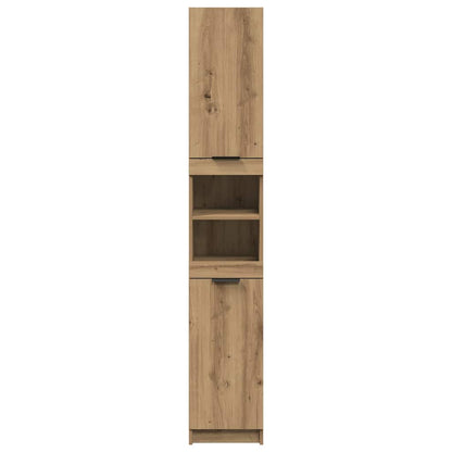Bathroom Cabinet Artisan Oak 32x34x188.5 cm Engineered Wood