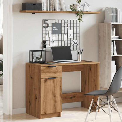 Desk Artisan Oak 100x50x75 cm Engineered Wood