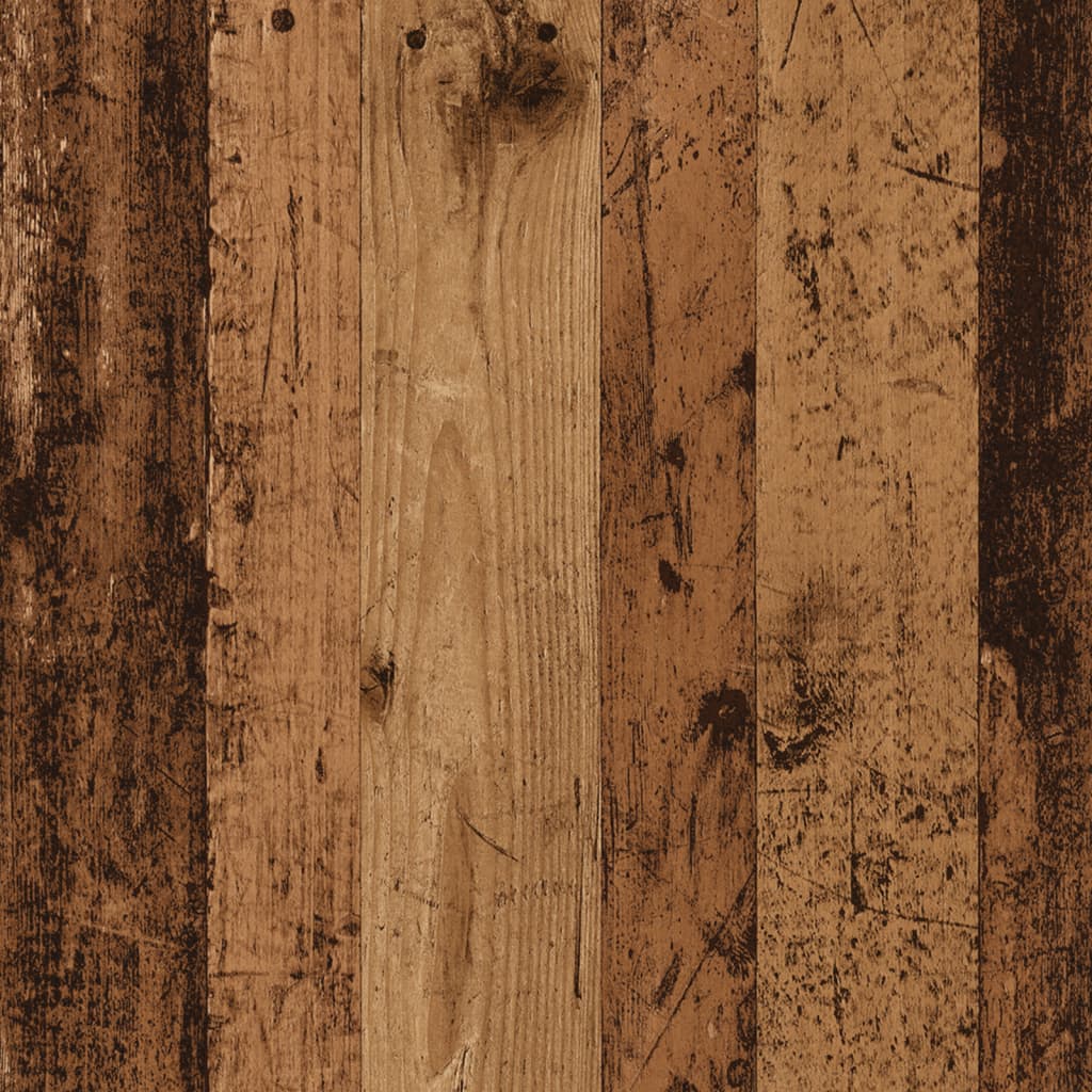Desk Cabinet Old Wood 33x50x75 cm Engineered Wood