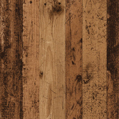 Desk Cabinet Old Wood 33x50x75 cm Engineered Wood