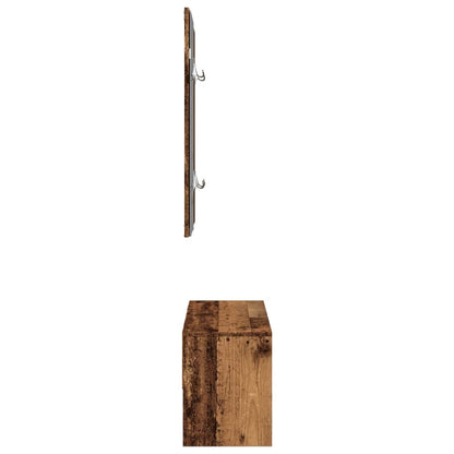 Hallway Furniture Set Old Wood Engineered Wood