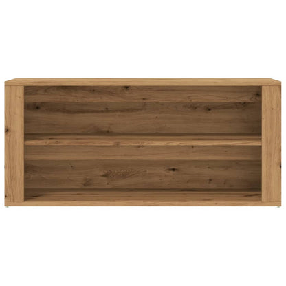 Shoe Bench Artisan Oak 100x35x45 cm Engineered Wood