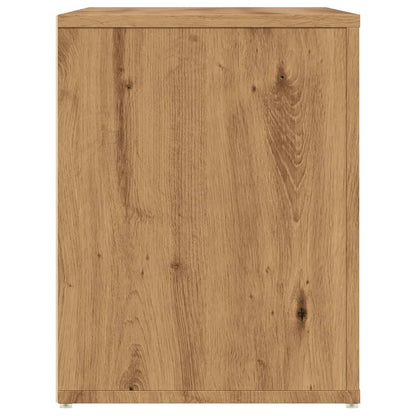 Shoe Bench Artisan Oak 100x35x45 cm Engineered Wood