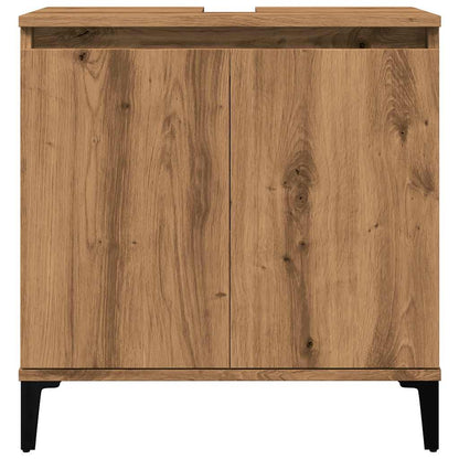 Sink Cabinet Artisan Oak 58x33x60 cm Engineered Wood